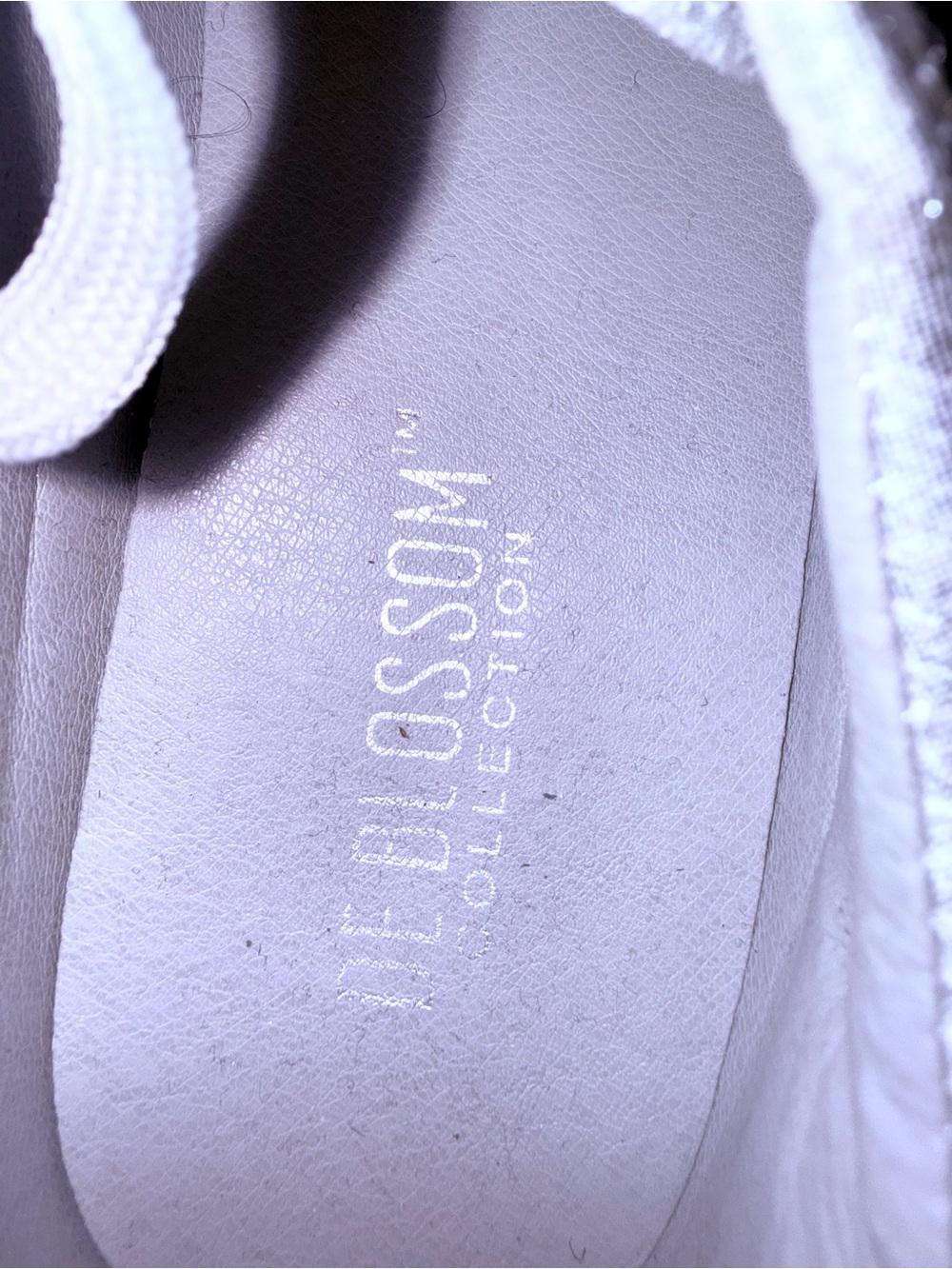 De Blossom Collection Silver Crystal-Embellished Women's Sneakers - Picture 8 of 9
